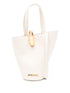 JACQUEMUS Le Petit Bambola Bucket Bag Ivory