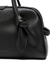 JACQUEMUS Le Petit Turismo Leather Handbag Black