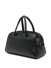 JACQUEMUS Le Petit Turismo Leather Handbag Black