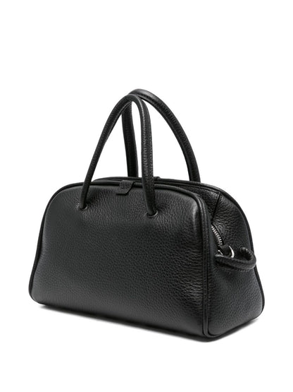 JACQUEMUS Le Petit Turismo Leather Handbag Black