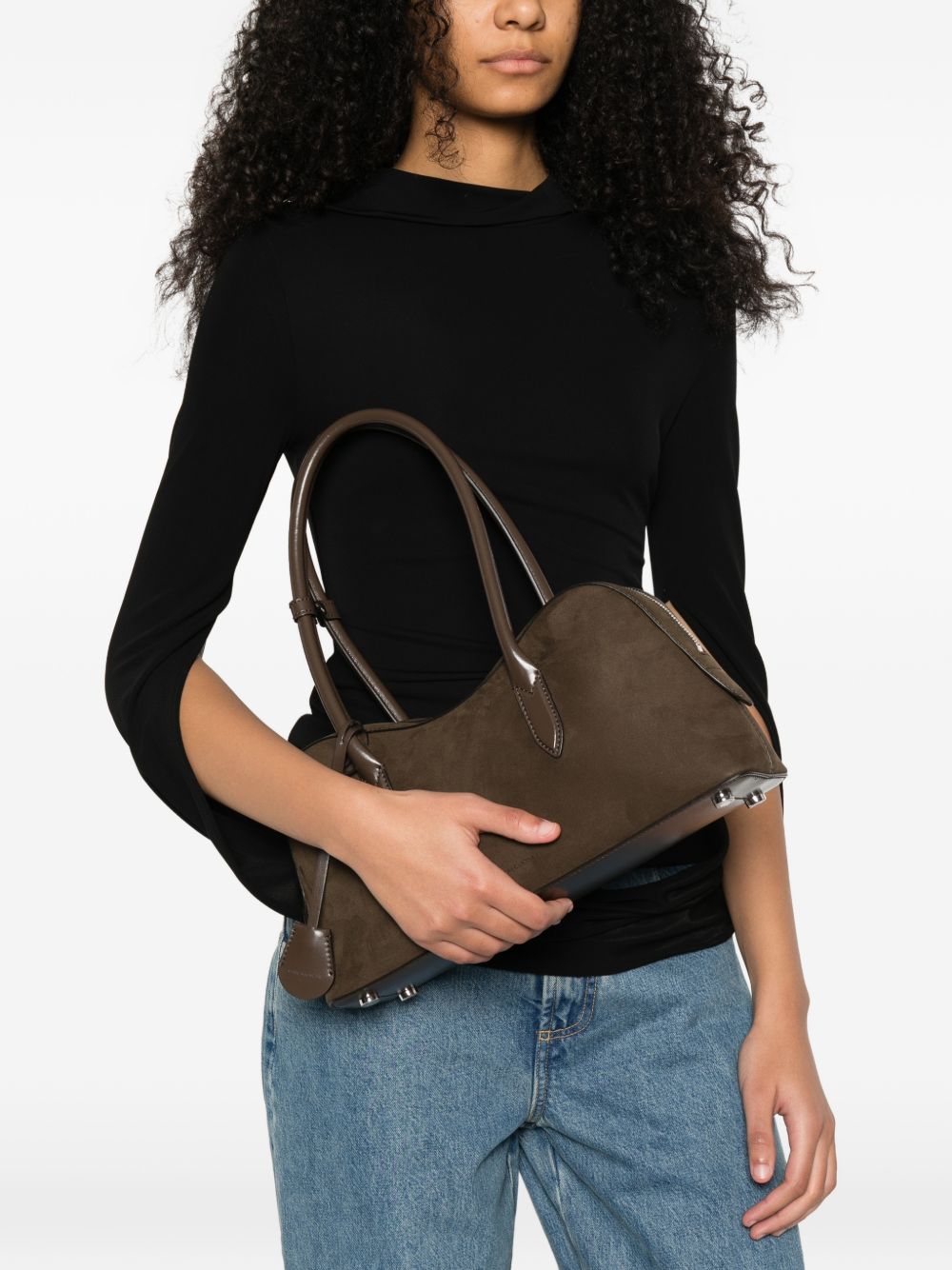 Stella McCartney Ryder Medium Shoulder Bag Brown
