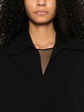 Jil Sander V-neck Short-sleeve T-shirt Black black