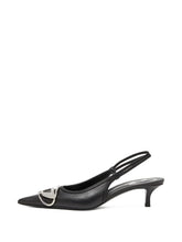 Diesel With Heel Leather Pumps Black