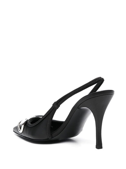 Diesel Venus Leather Pumps Black