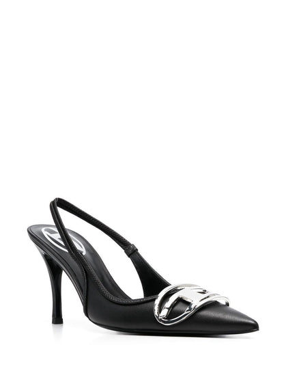 Diesel Venus Leather Pumps Black