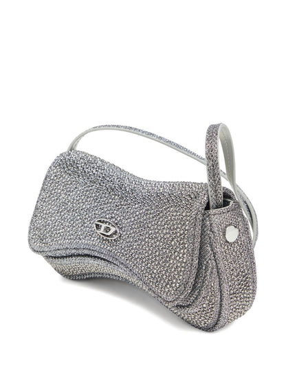 Diesel Play Mini Crossbody Bag Grey