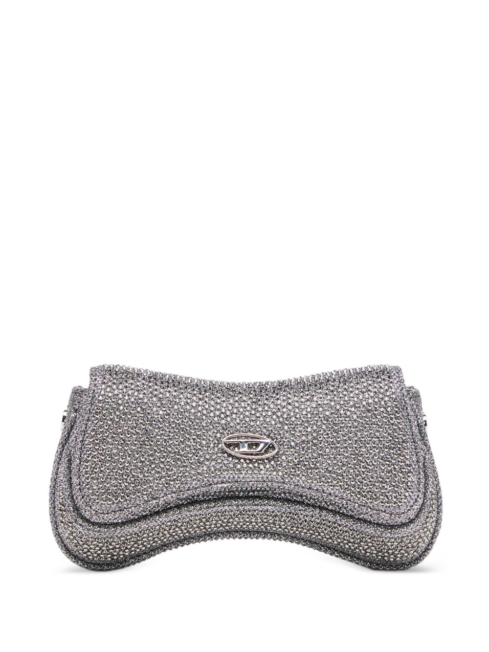 Diesel Play Mini Crossbody Bag Grey