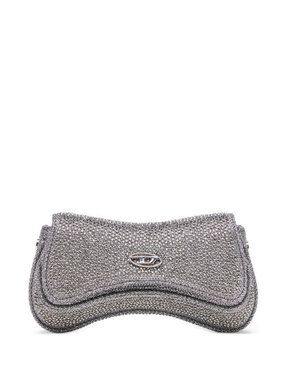 Diesel Play Mini Crossbody Bag Grey