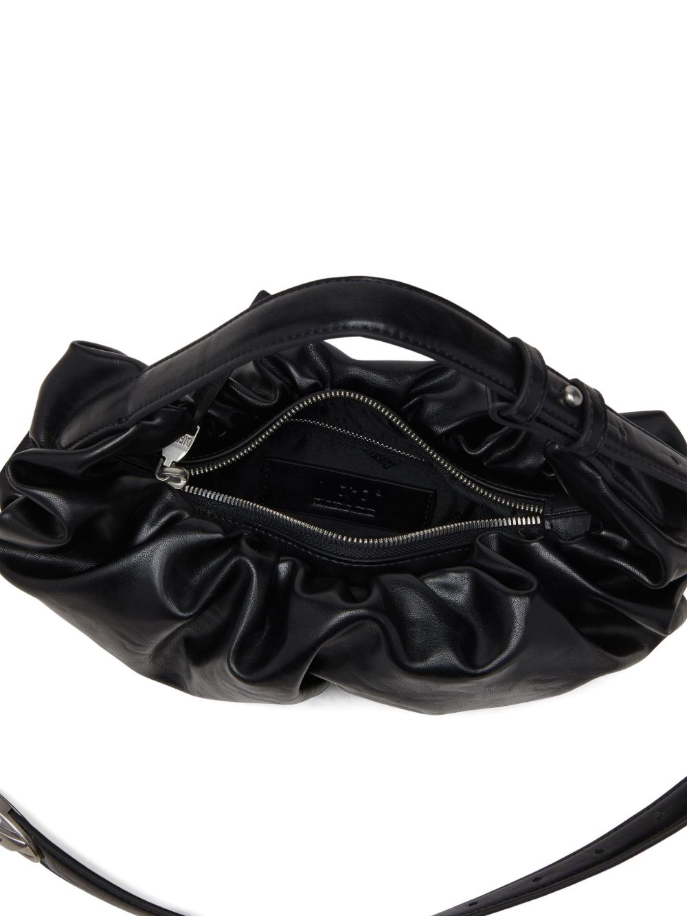 Diesel Grab Small Hobo Bag Black