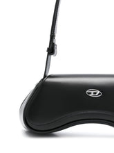 Diesel Play Crossbody Calf Leather Black black