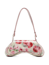 Diesel Floral Print Play Crossbody Bag - White