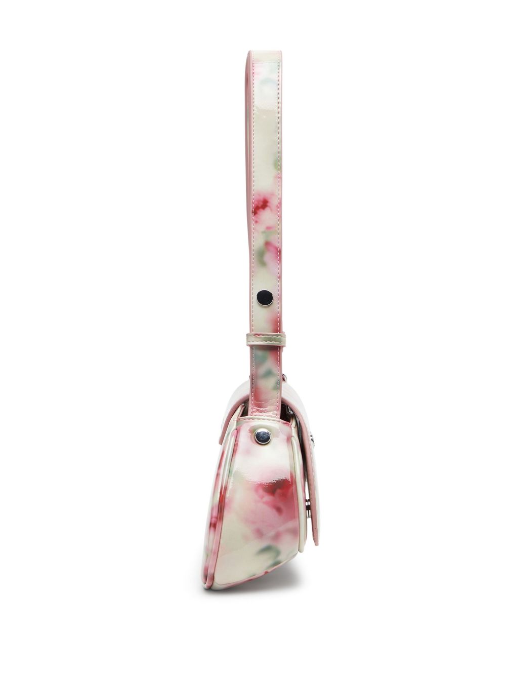 Diesel Floral Print Play Crossbody Bag - White