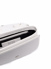 Diesel 1DR Leather Shoulder Bag White