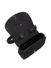 Diesel 1DR Denim Shoulder Bag Black