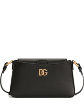 Dolce & Gabbana Phone Leather Clutch Bag Black black