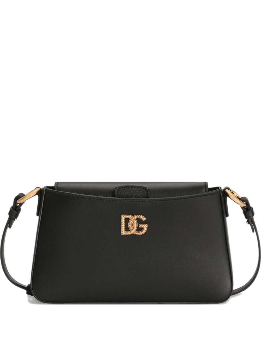 Dolce &amp; Gabbana Phone Leather Clutch Bag Black black