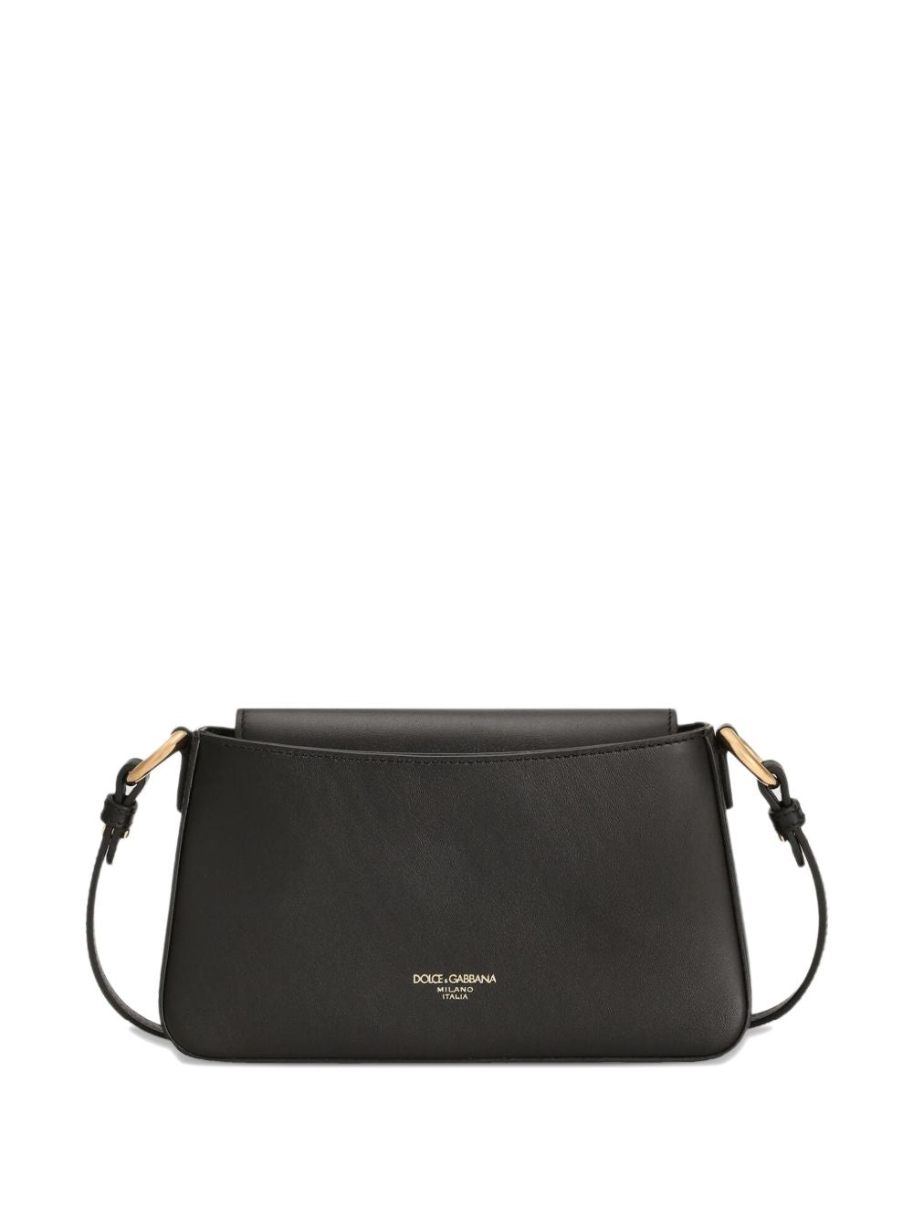 Dolce &amp; Gabbana Phone Leather Clutch Bag Black black
