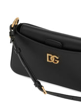 Dolce & Gabbana Phone Leather Clutch Bag Black black