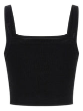 Balmain Three Button Bralette Top Black