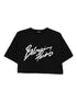 Balmain Logo Cotton T-shirt Black
