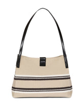 Balmain Release Small Canvas Tote Beige