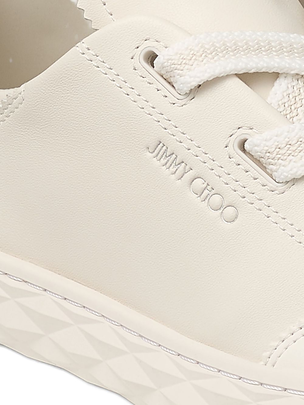 Jimmy Choo Diamond Light Flex Sneakers White