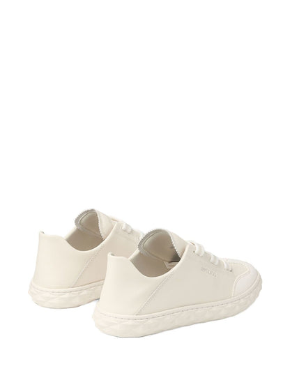Jimmy Choo Diamond Light Flex Sneakers White