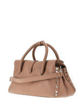 Zanellato Dotta Centauro Leather Handbag Brown
