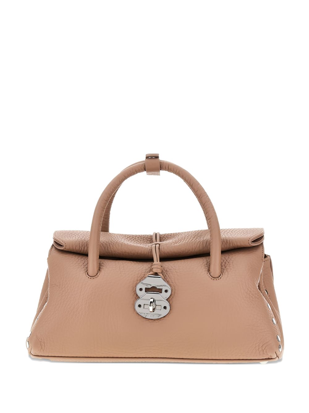 Zanellato Dotta Centauro Leather Handbag Brown