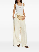 Tory Burch Scoop Neck Cotton Tank White
