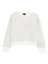 Emporio Armani Lurex Knit Sweatshirt White