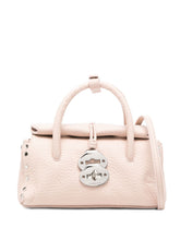 Zanellato Dotta Centauro Baby Leather Handbag Powder