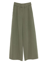 Forte Forte Elasticated Waist Fluid Trousers Khaki khaki