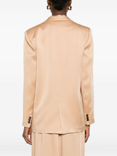 Forte Forte Single-Breasted Blazer Jacket Beige