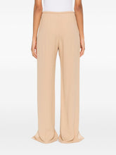 Forte Forte Elastic Waist Wide-Leg Trousers Beige