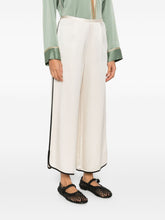 Forte Forte Mid Rise Tailored Trousers White
