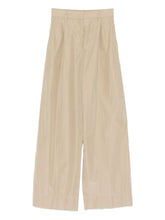 Forte Forte Tapered Belted Trousers Beige