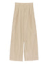 Forte Forte Tapered Belted Trousers Beige