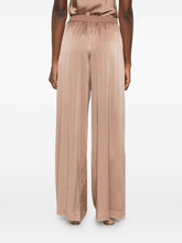 Forte Forte Satin Elasticated Waist Trousers Brown brown
