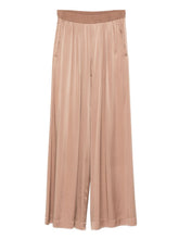 Forte Forte Satin Elasticated Waist Trousers Brown brown