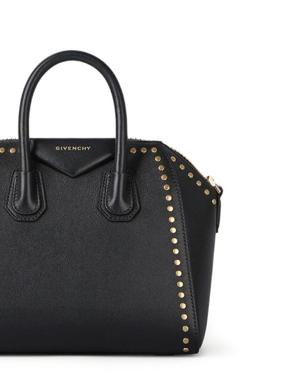 Givenchy Antigona Mini Leather Handbag Black