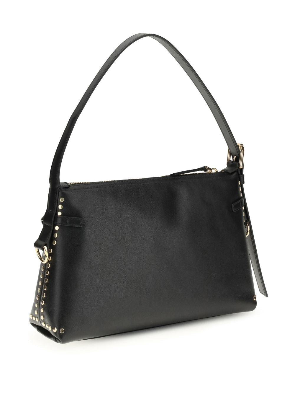 Givenchy Voyou Mini Studded Shoulder Bag Black