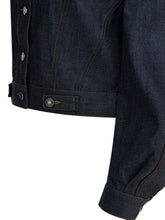 Givenchy Classic Cotton Balloon Sleeve Jacket Blue