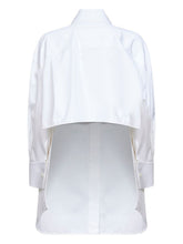 Givenchy Classic Cotton Asymmetric Shirt White White
