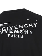 Givenchy Logo Print Cotton T-Shirt Black