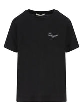 Givenchy Logo Print Cotton T-Shirt Black