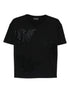 Emporio Armani Logo Cotton T-Shirt Black