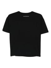 Emporio Armani Logo Cotton T-Shirt Black