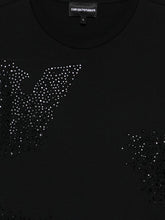 Emporio Armani Logo Cotton T-Shirt Black