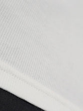 MM6 Maison Margiela Ribbed Logo Cotton Tank White white
